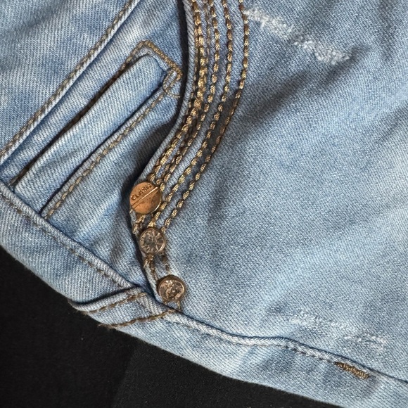 Clash Women's Light Blue Jeans - Picture 3 of 9